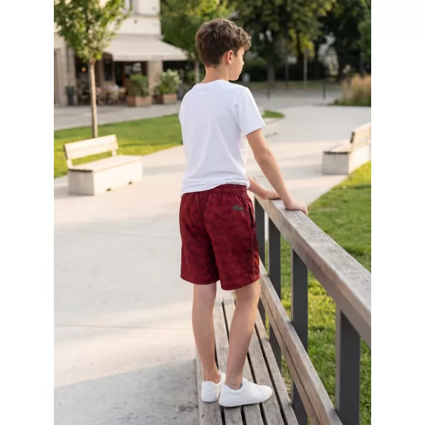  Chlapčenské šortky SAM 73 FELIX BS 532 červená 