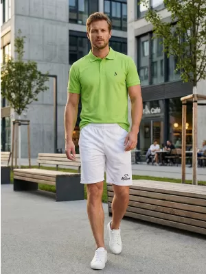 Pánske šortky ALTISPORT ALM003612 BIELA