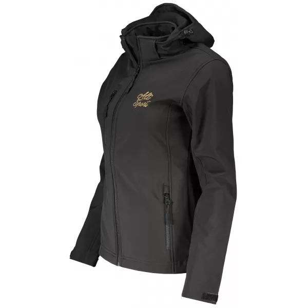  Dámska softshellová bunda ALTISPORT ALW056521 ČIERNA 