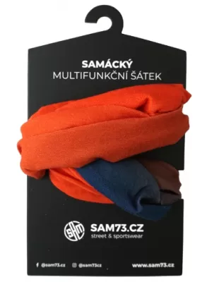 Multifunkčná šatka SAM 73 EUNECT UN 104 oranžová