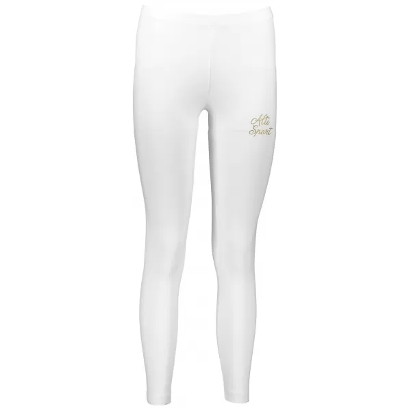 Dámske legíny ALTISPORT ALW056610 BIELA 