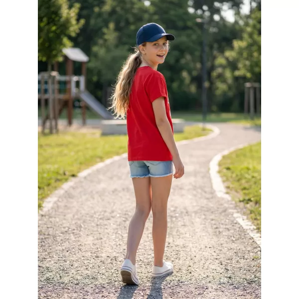  Dievčenské tričko s krátkym rukávom SAM 73 MELANIE GT 551 červená 