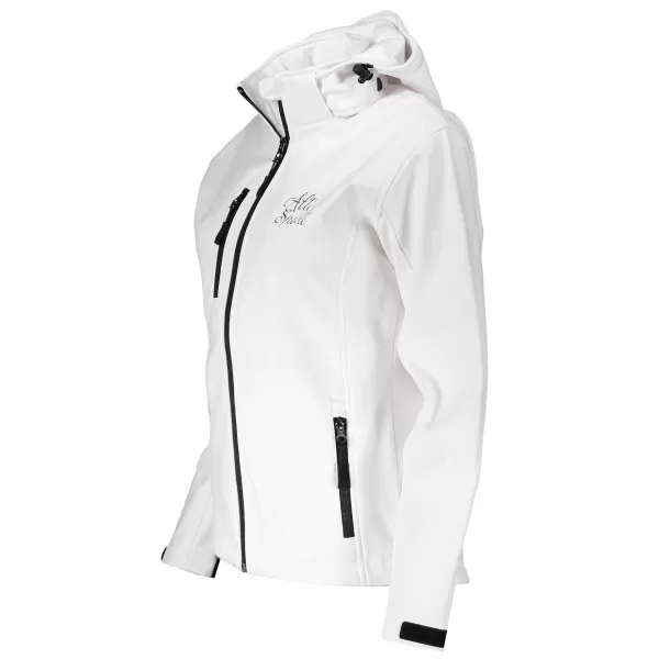  Dámska softshellová bunda ALTISPORT ALW056521 BIELA 