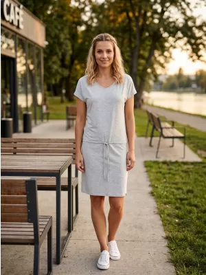 Dámske šaty SAM 73 MAISIE WZ 781 sivá