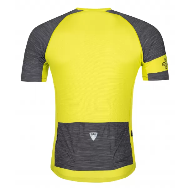  Pánsky cyklistický dres KILPI SELVA-M PM0054KI žltá 