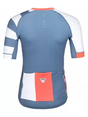 Dámsky cyklistický dres KILPI WILD-W PL0044KI modrá