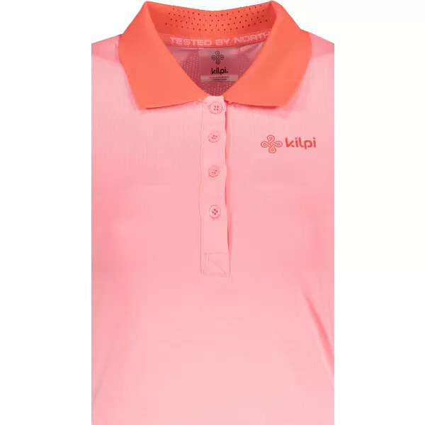  Dámske funkčné tričko KILPI COLLAR-W PL0113KI SVETLO ružová 