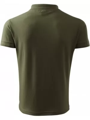Pánske tričko s golierom MALFINI PIQUE POLO 203 MILITARY