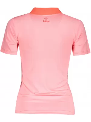 Dámske funkčné tričko KILPI COLLAR-W PL0113KI SVETLO ružová