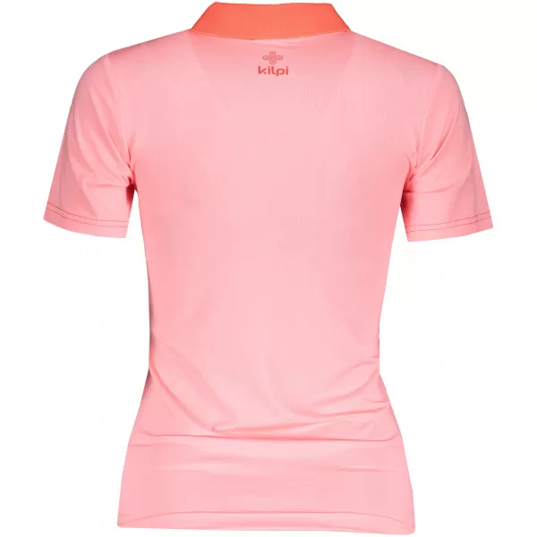 Dámske funkčné tričko KILPI COLLAR-W PL0113KI SVETLO ružová 