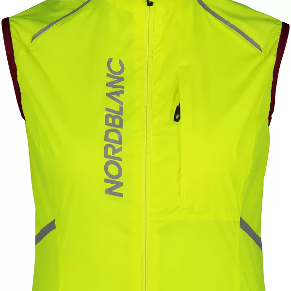  Dámska športová vesta NORDBLANC ROAMER NBSJL7428 žltá 