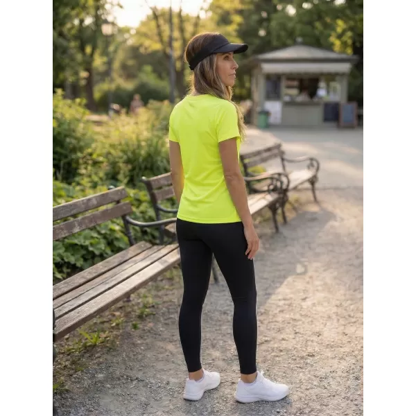  Dámske funkčné tričko ALTISPORT CARRYOVER ALW001140 NEÓNOVÁ ŽLTÁ 