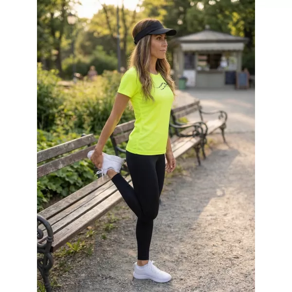  Dámske funkčné tričko ALTISPORT CARRYOVER ALW001140 NEÓNOVÁ ŽLTÁ 