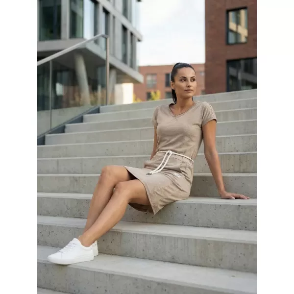  Dámske šaty TORSTAI TAURANGA HNEDÁ 