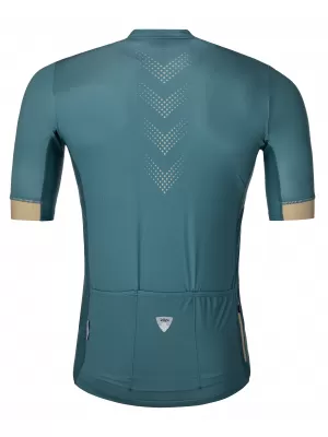 Pánsky cyklistický dres KILPI BRIAN-M PM0046KI TYRKYSOVÁ