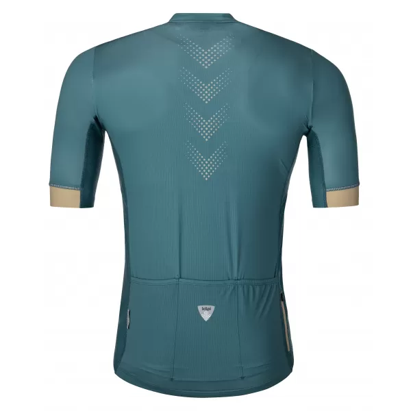  Pánsky cyklistický dres KILPI BRIAN-M PM0046KI TYRKYSOVÁ 