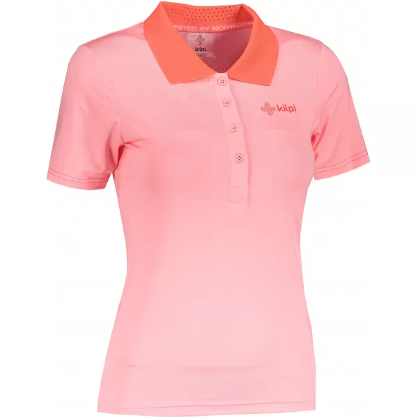  Dámske funkčné tričko KILPI COLLAR-W PL0113KI SVETLO ružová 