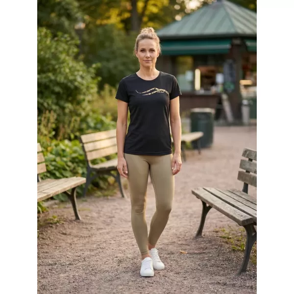  Dámske funkčné tričko ALTISPORT CARRYOVER ALW001140 ČIERNA 