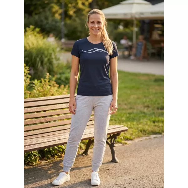  Dámske funkčné tričko ALTISPORT CARRYOVER ALW001140 NÁMORNÍCKA MODRÁ 