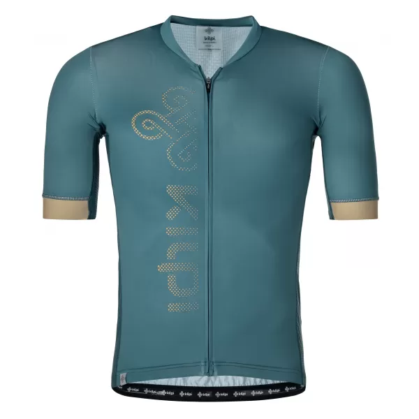  Pánsky cyklistický dres KILPI BRIAN-M PM0046KI TYRKYSOVÁ 