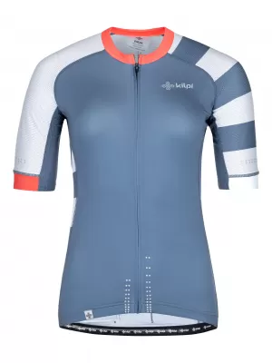 Dámsky cyklistický dres KILPI WILD-W PL0044KI modrá