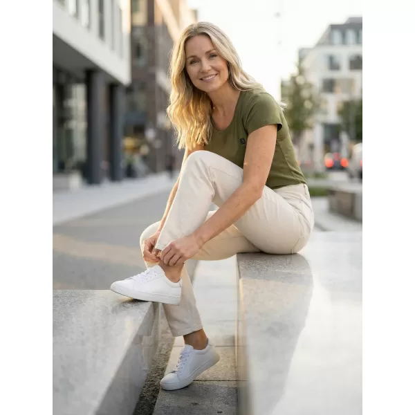  Dámske prémiové tričko ALTISPORT CARRYOVER ALW065154 AVOKÁDOVO ZELENÉ/ČIERNE 