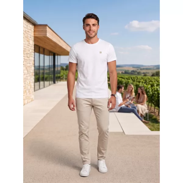  Prémiové pánske tričko ALTISPORT CARRYOVER ALM065153 BIELE ZLATO 