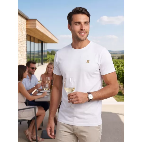  Prémiové pánske tričko ALTISPORT CARRYOVER ALM065153 BIELE ZLATO 