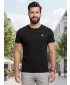 Prémiové pánske tričko ALTISPORT CARRYOVER ALM065153 ČIERNA A ČERVENÁ