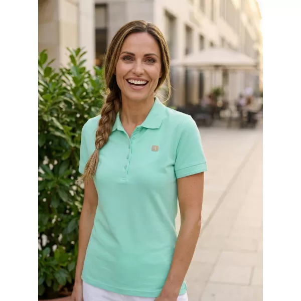  Dámske tričko s golierom ALTISPORT CARRYOVER ALW065210 MÄTA 