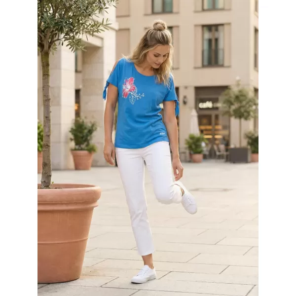  Dámske tričko ALTISPORT ALW107AL2 MODRÁ 