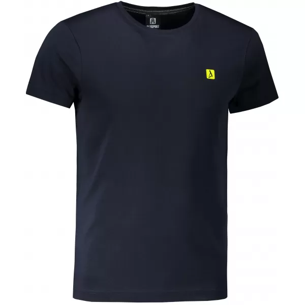  Prémiové pánske tričko ALTISPORT CARRYOVER ALM065153 NÁMORNÍCKA MODRÁ/ZELENÁ 