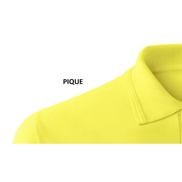  Prémiové pánske tričko s golierom ALTISPORT ALM002203 CITRÓN 