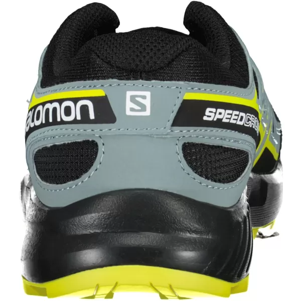  Detská bežecká obuv SALOMON SPEEDCROSS J L41447100 ČIERNA/ČIERNA/ZELENÁ 