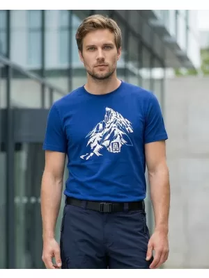Pánské triko ALTISPORT CARRYOVER ALM115129 KRÁLOVSKÁ MODRÁ