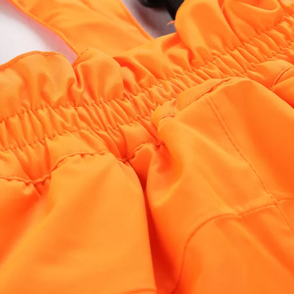  Detské lyžiarske nohavice ALPINE PRO ANIKO 5 KPAU239 ORANŽOVÁ 