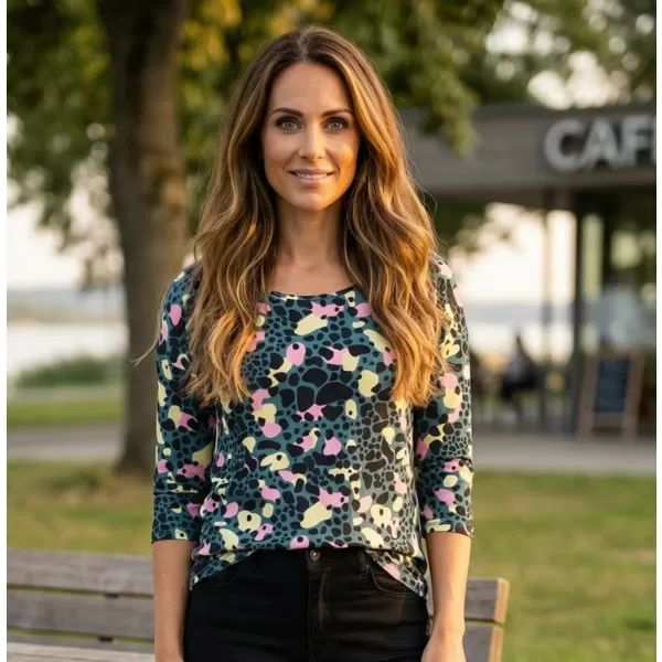  Dámske tričko KIXMI Mende ZELENÁ 