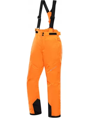 Detské lyžiarske nohavice ALPINE PRO ANIKO 5 KPAU239 ORANŽOVÁ