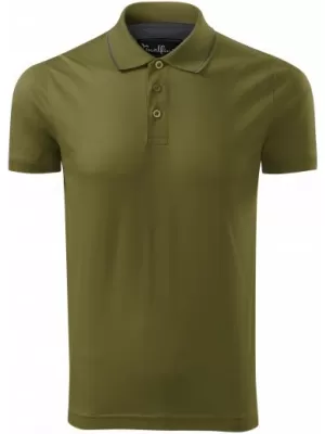 Pánske tričko s golierom MALFINI PREMIUM GRAND 259 AVOCADO GREEN