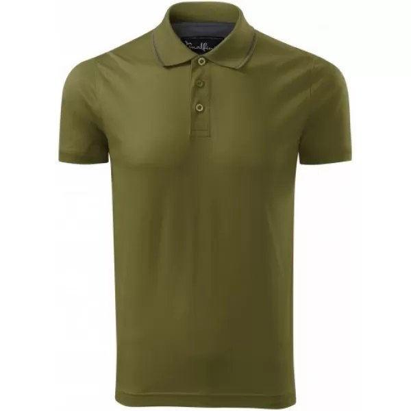  Pánske tričko s golierom MALFINI PREMIUM GRAND 259 AVOCADO GREEN 