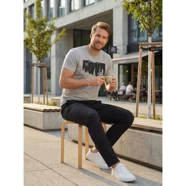  Pánske tričko ALTISPORT CARRYOVER ALM111129 TMAVOSIVÝ MELÍR 