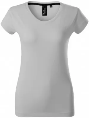 Dámske tričko MALFINI PREMIUM EXCLUSIVE 154 SILVER GRAY