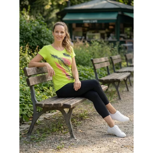  Dámske tričko ALTISPORT CARRYOVER ALW112122 VÁPNO 