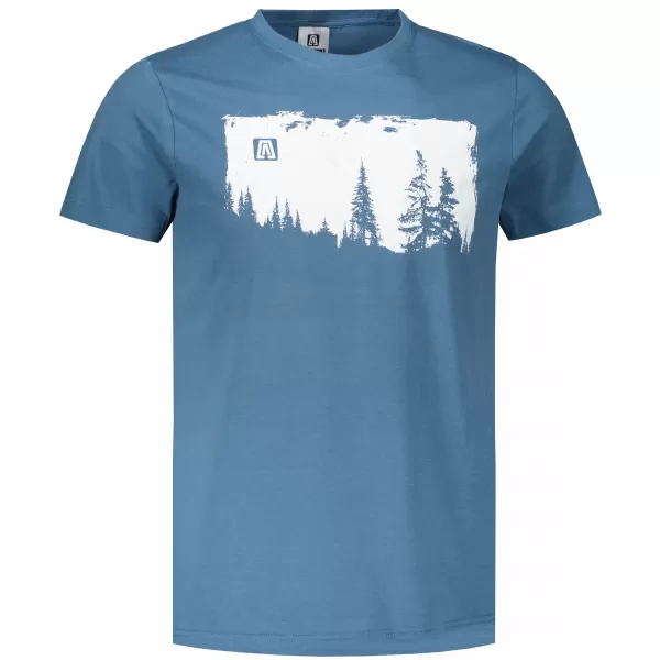  Pánske tričko ALTISPORT CARRYOVER ALM111129 DENIM 