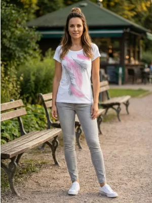 Dámske tričko ALTISPORT CARRYOVER ALW112122 BIELA