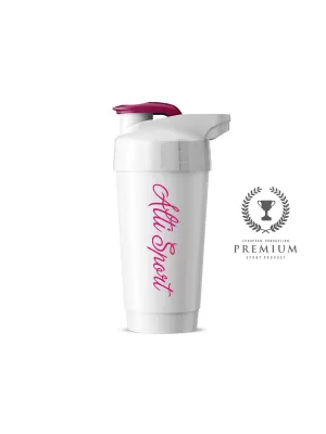 Shaker ALTISPORT ALU01B BIELA RUŽOVÁ
