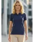 Dámske premium tričko s golierikom ALTISPORT ALW002210 POLNOČNÁ MODRÁ