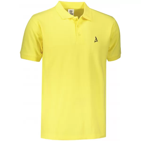  Prémiové pánske tričko s golierom ALTISPORT ALM002203 CITRÓN 