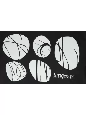 Detské tričko ALTISPORT ALK122138 ČIERNA