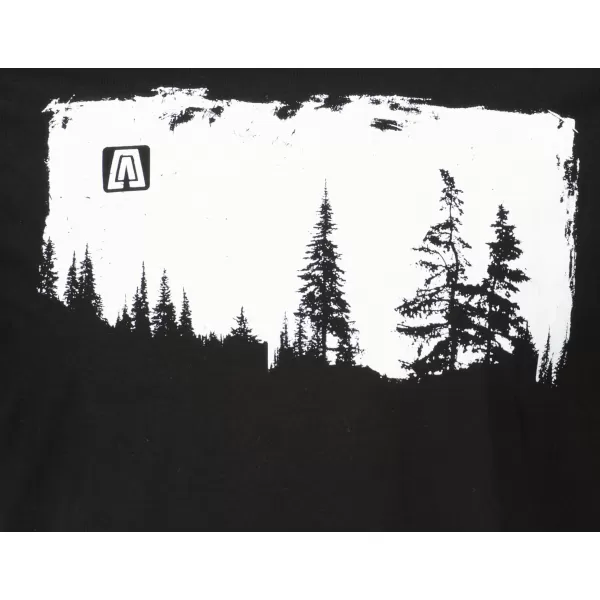  Pánske tričko ALTISPORT CARRYOVER ALM111129 ČIERNOBIELY 